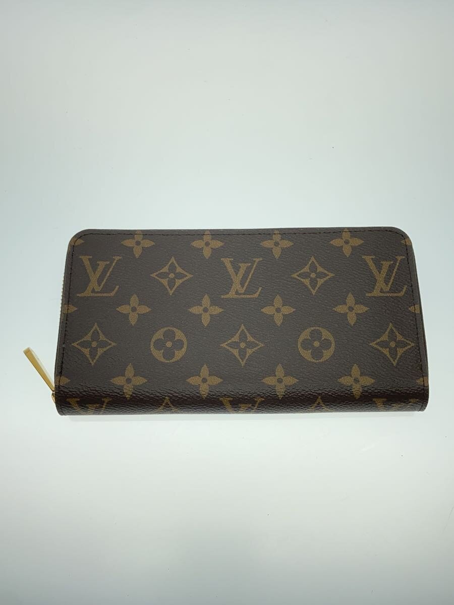 【中古】LOUIS VUITTON◆2)ジッピー・ウォレット_モノグラム・キャンバス_BRW_ブラウン/PVC/BRW/総柄/レディース//【服飾雑貨他】