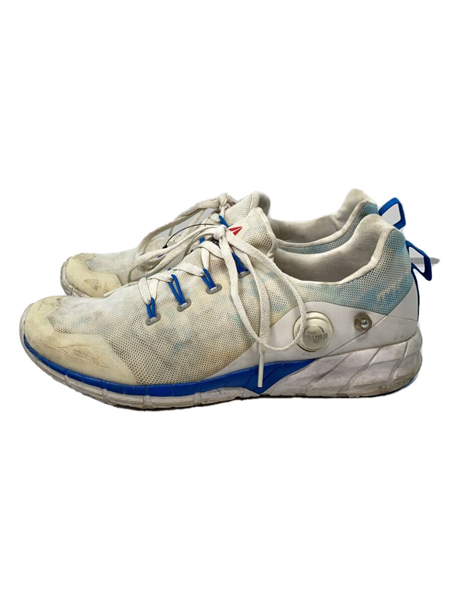 【中古】Reebok◆ローカットスニーカー/23.5cm/WHT/bi4495/黒子のバスケコラボ【シューズ】画像