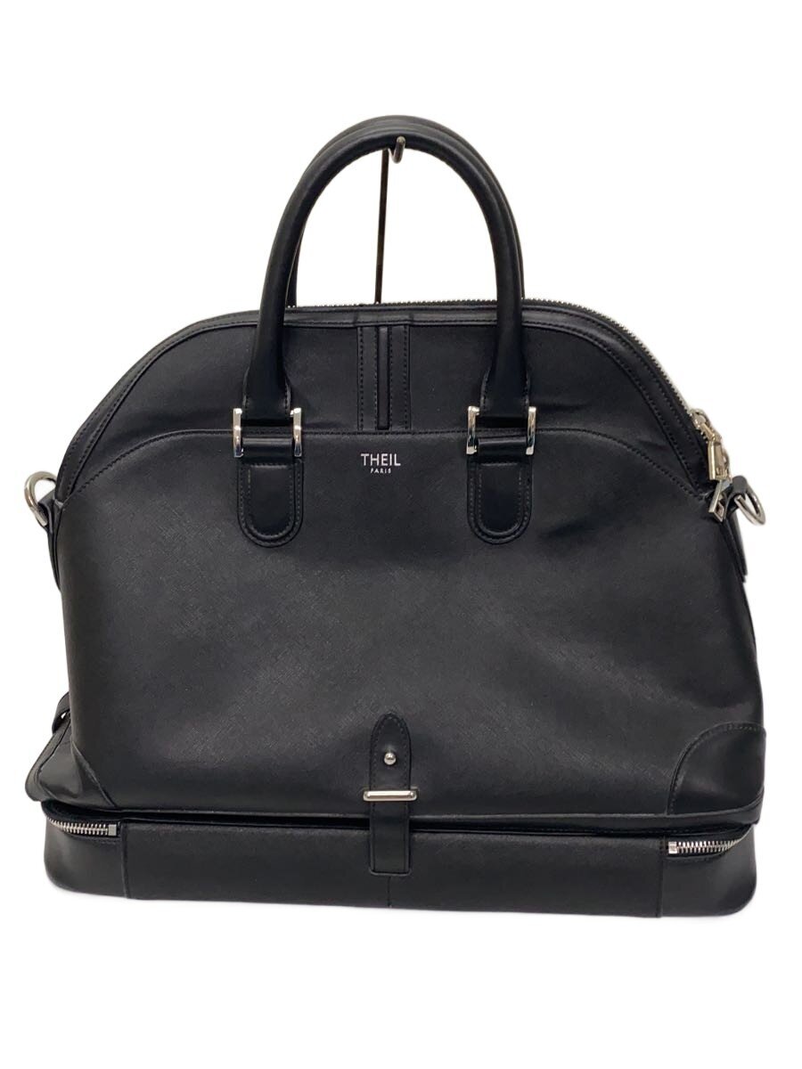 【中古】THEIL/ボストンバッグ/レザー/BLK/無地/エスケープド//【バッグ】|2nd STREET 店