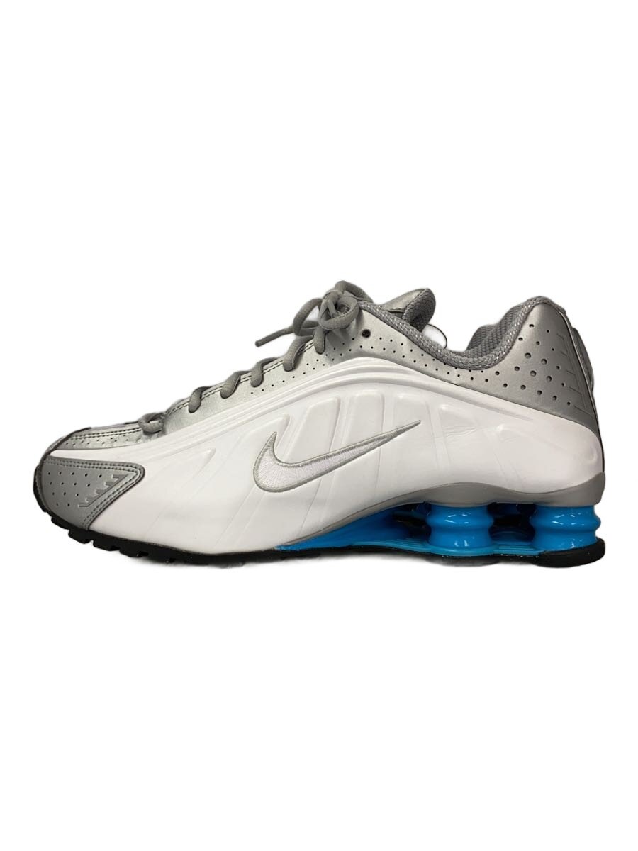 【中古】NIKE◆SHOX R4_ショックス R4/27珊/WHT【シューズ】