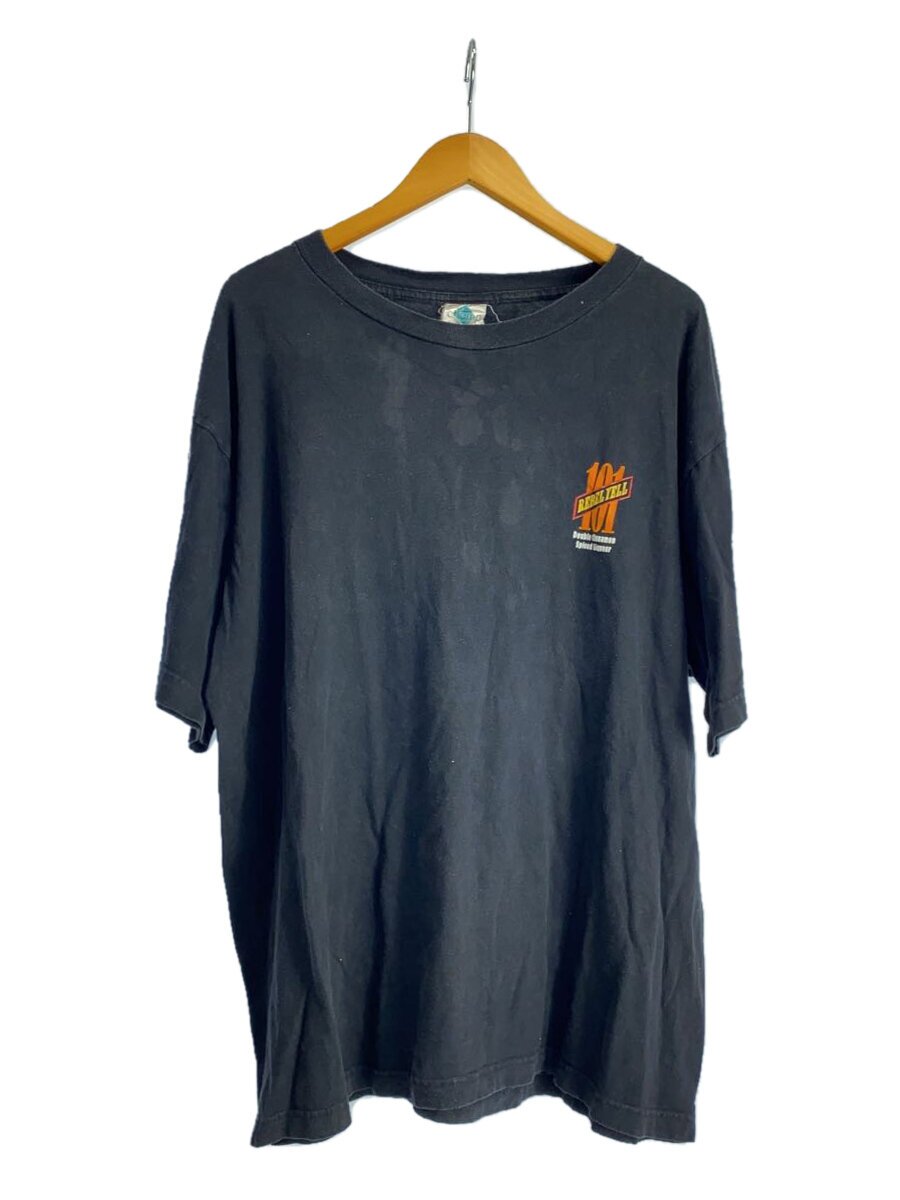 【中古】90s/Rebel Yell 101/Scream/プルオーバー/XL/綿織物/BLK/黒【メンズウェア】