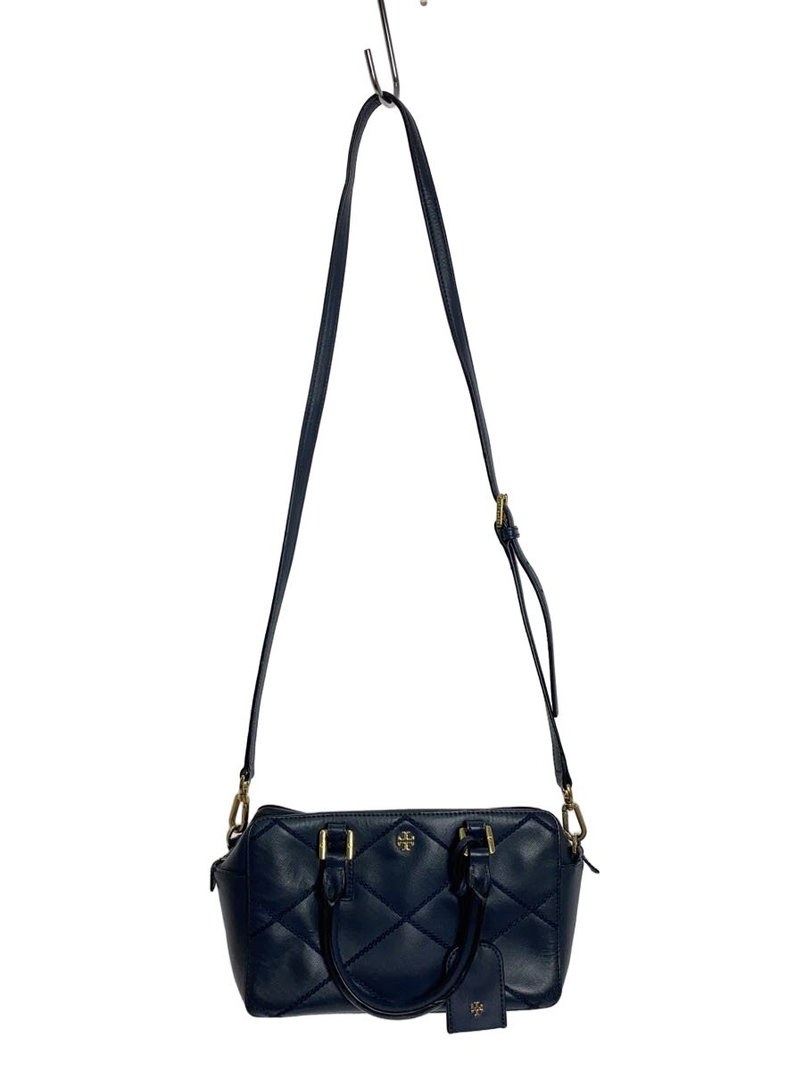 【中古】TORY BURCH◆ショルダーバッグ/--/NVY/無地/hfa031 05-14【御徒面子】