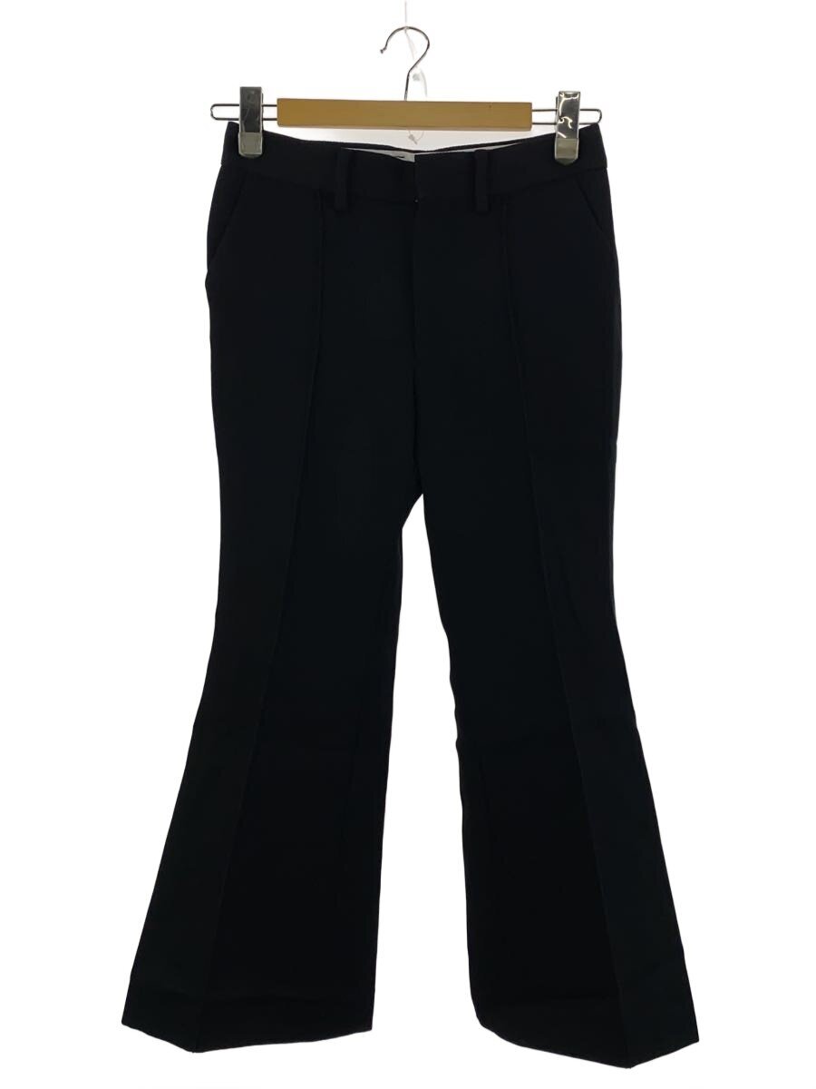 【中古】CINOH◆ベルボトムパンツ/36/羊毛/BLK/19RPT065【レディースお召しもの】