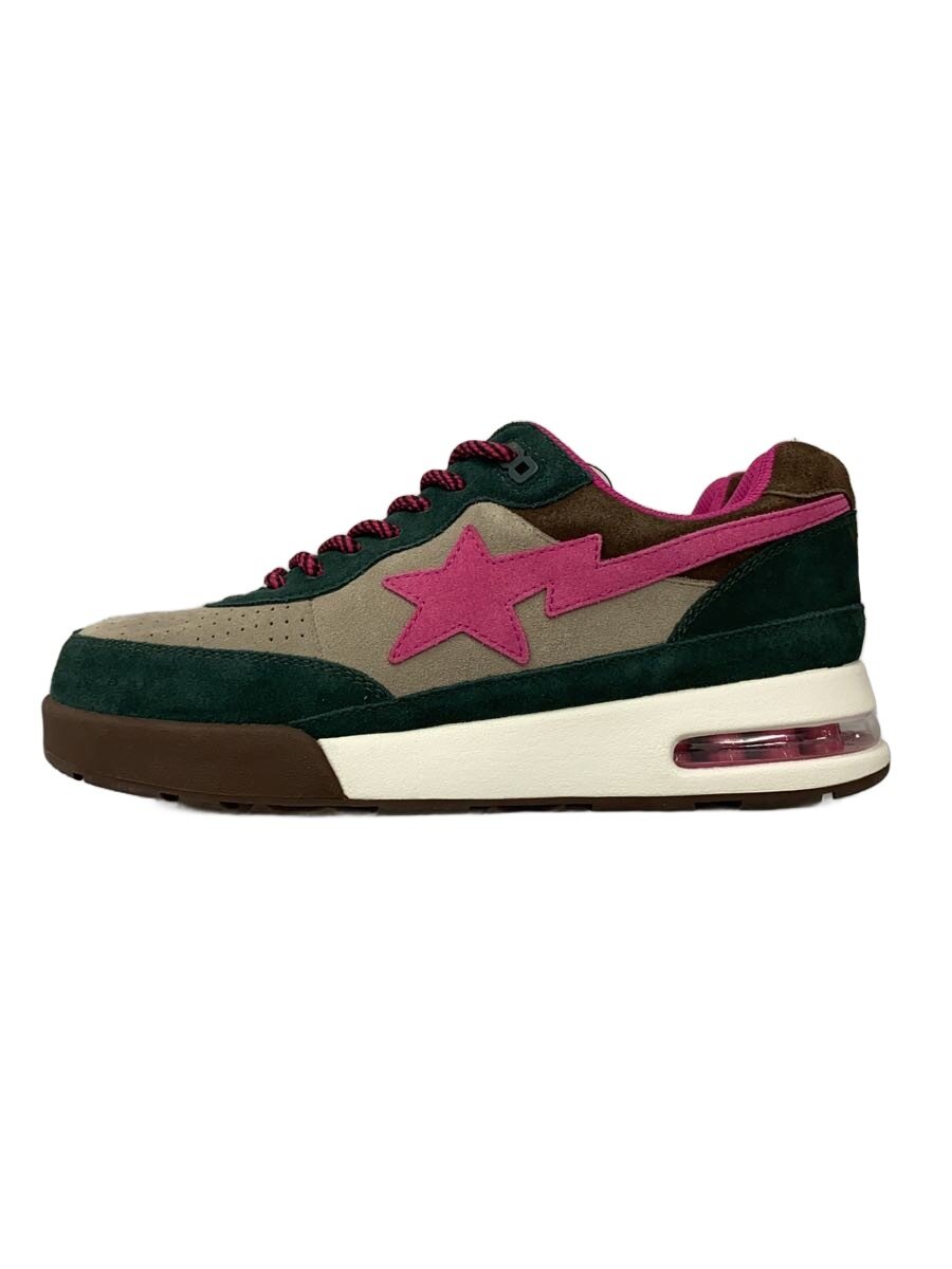【中古】A BATHING APE◆ローカットスニーカー/25糎/GRN/OZXSHM191021K【シューズ】