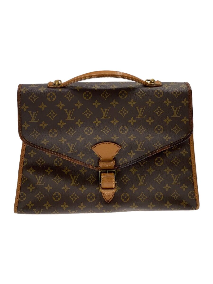 【中古】LOUIS VUITTON◆ビバリー_モノグラム・帆布_BRW/PVC/BRW【御徒面子】