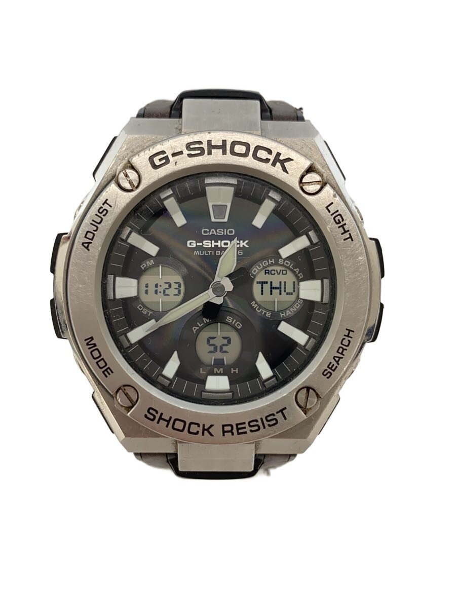 【中古】CASIO◆G-SHOCK/G-STEEL/ウオッチ/GST-W130L【服飾雑貨他】