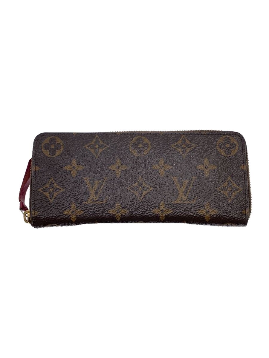 【中古】LOUIS VUITTON◆ポルト・フォイユ・クレマンス_モノグラム・キャンバス_BRW_フューシャ/PVC/BRW/総柄/レディース【服飾雑貨他】 29,029円