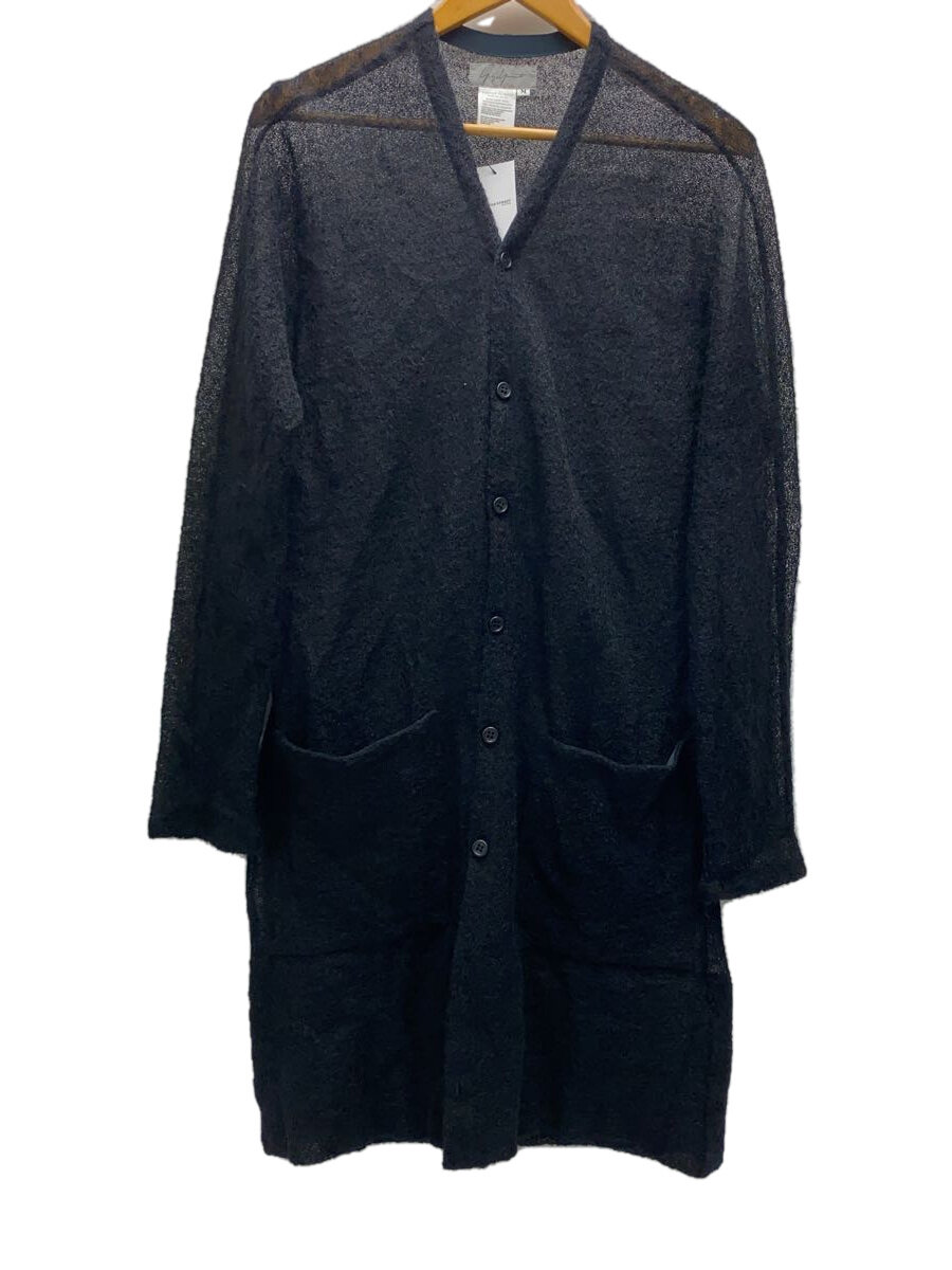 【中古】YOHJI YAMAMOTO◆ジレー(薄っぺら)/M/羊毛/BLK/無地/fv-t27-149【メンズウェア】