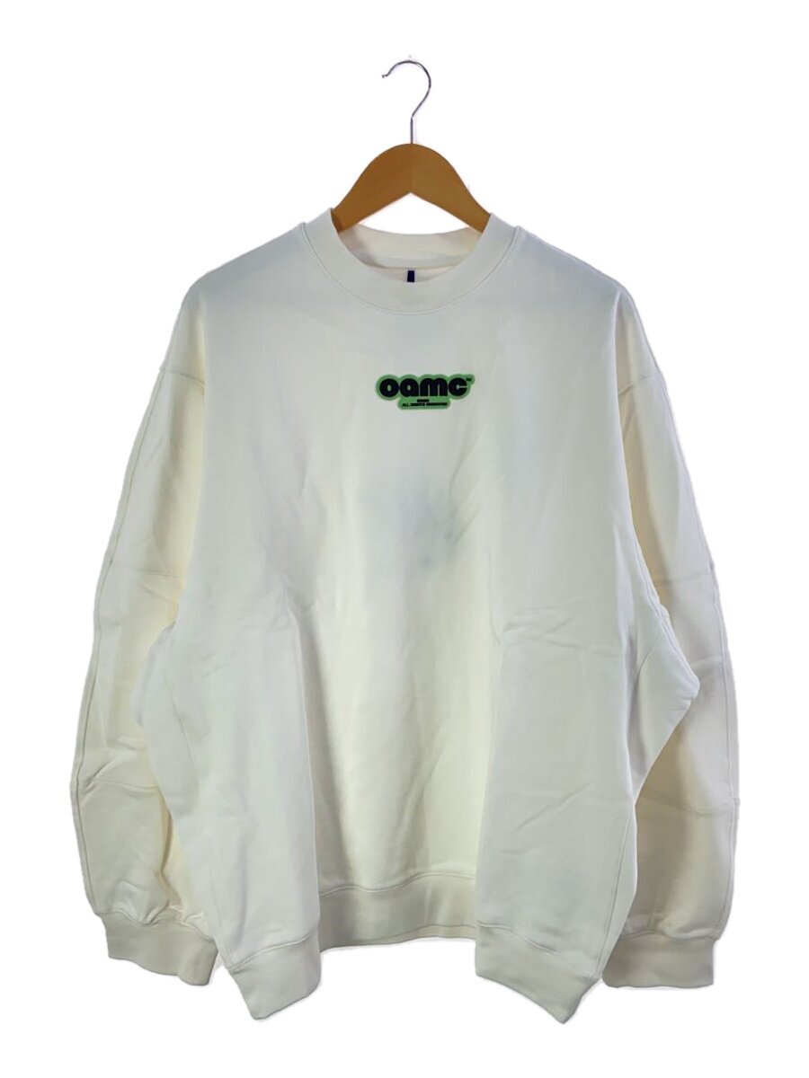 【中古】OAMC(OVER ALL MASTER CLOTH)◆23AW/神のことば情の籠もった/M/綿織物/WHT/無地/23A28OAJ03【メンズウェア】