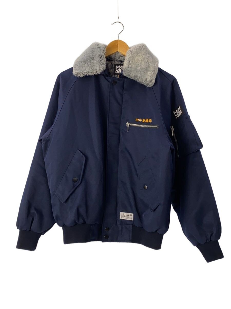 【中古】MAN WITH A MISSION/田中重機/ドカジャン/ジャケット/ポリエステル/ネイビー【メンズウェア】｜2ｎｄ STREET 店