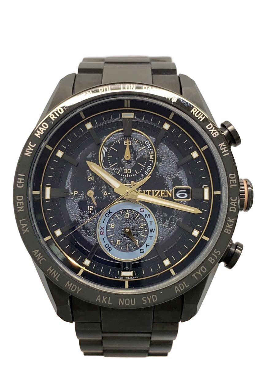 【中古】CITIZEN◆ソーラーウオッチ/アナログ/ステンレス鋼/H800-T027199//【服飾雑貨他】
