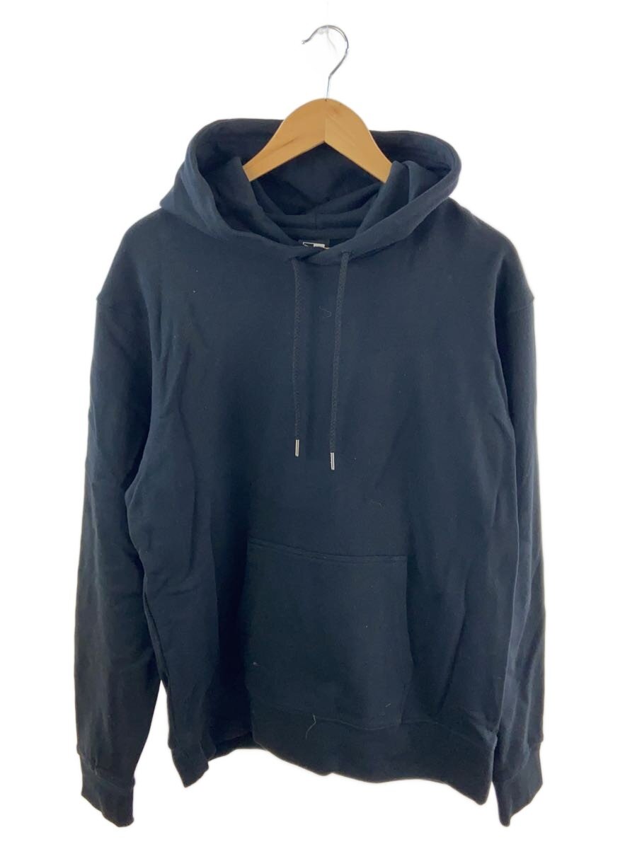 【中古】Y’s◆SWEAT Pullover Hoodie/パーカー/XL/綿織物/BLK/YO-T48-952【レディース御召しもの】