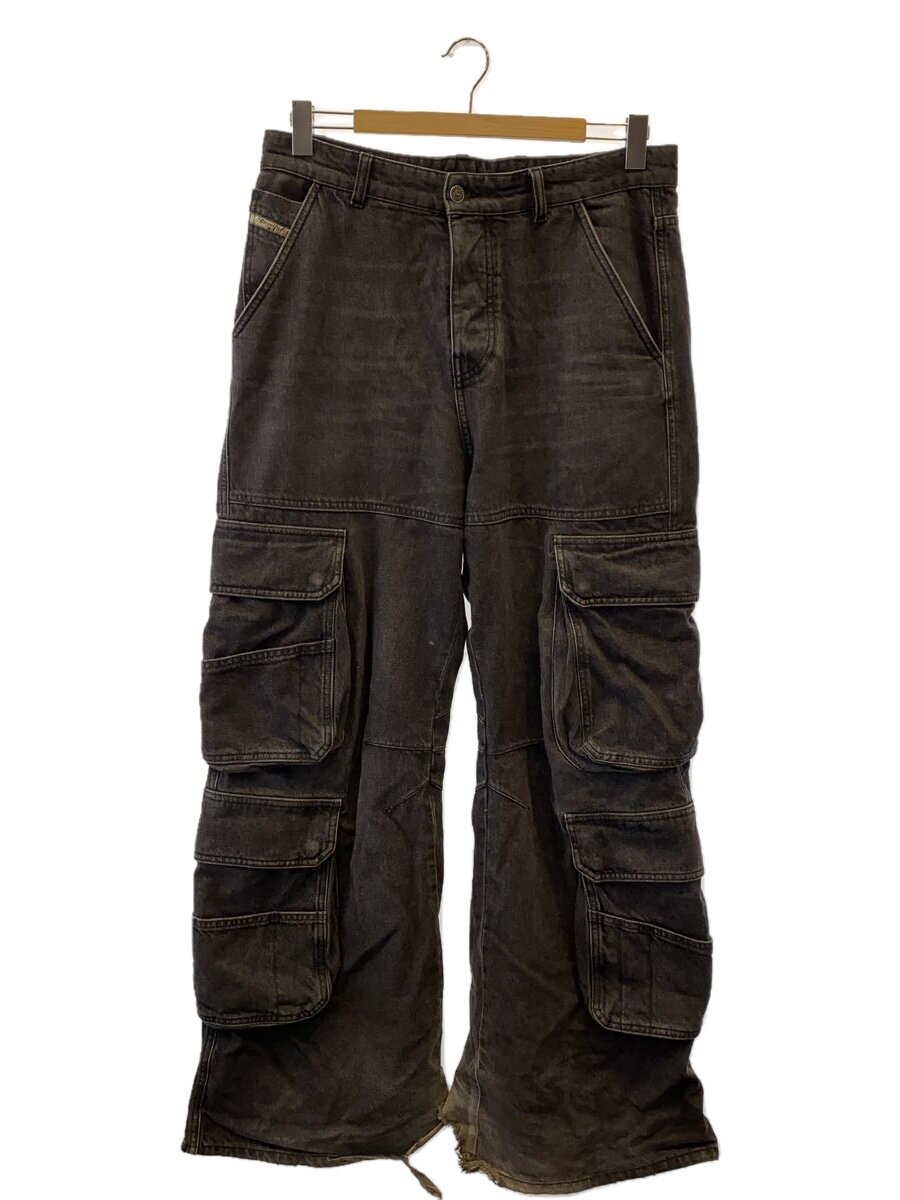 【中古】DIESEL◆ボトム/26/コットン/BLK/無地/0HLAA【メンズウェア】｜2ｎｄ STREET 店