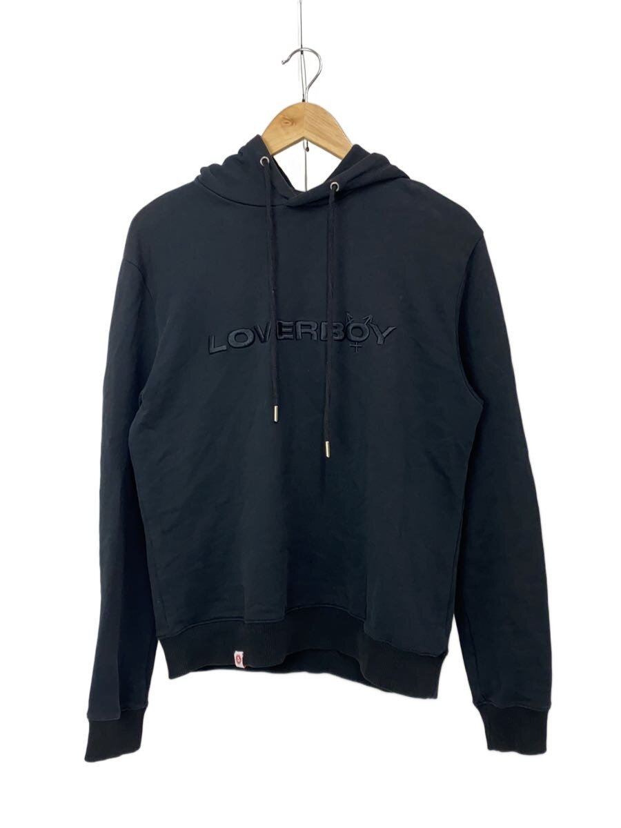 【中古】CHARLES JEFFREY LOVERBOY◆パーカー/XS/綿織物/黒いこと【メンズウェア】