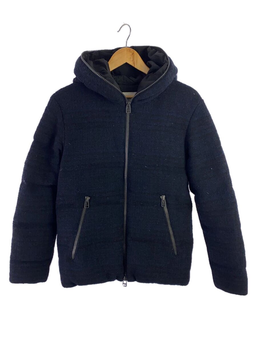 【中古】TOMORROWLAND◆フランネルウールフーデッドダウンジャケット/M/NVY/無地/63-08-74-08107【メンズウェア】｜2ｎｄ STREET 店