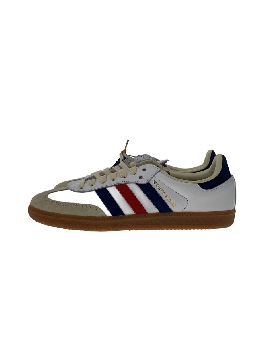 【中古】adidas◆SAMBA OG SPORTY\u0026RICH_サンバ OG スポーティー\u0026金持ち/26糎/WHT【シューズ】