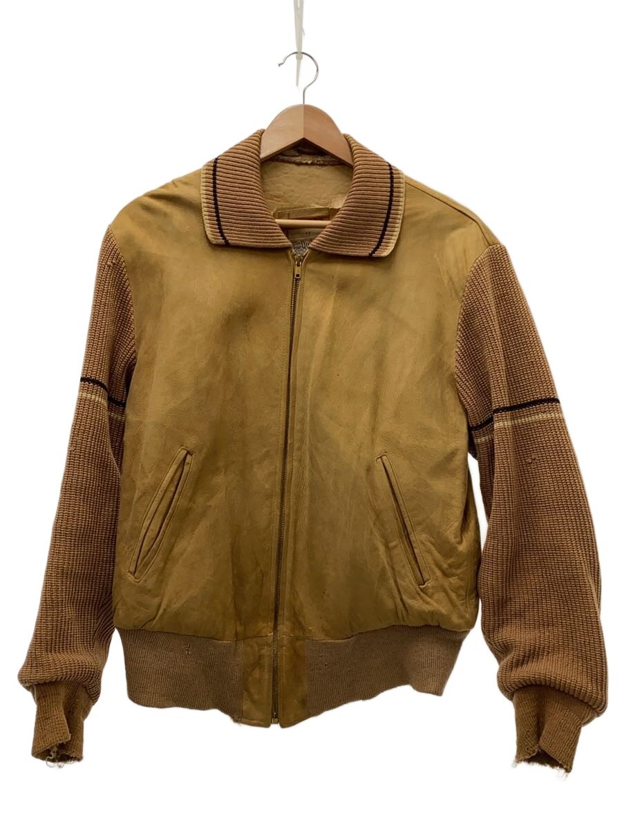 【中古】PENNEY’S◆なめし革上衣・上衣/42/--/BRW/無地【メンズウェア】