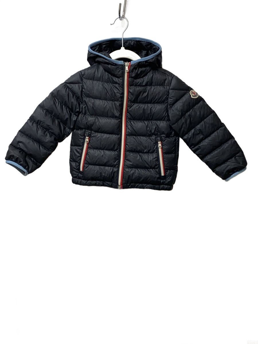 【中古】MONCLER◆上衣/--/BLK/無地【キッズ】