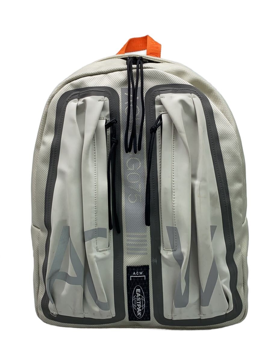 【中古】EASTPAK◆Large Backpack/GRY【御徒面子】