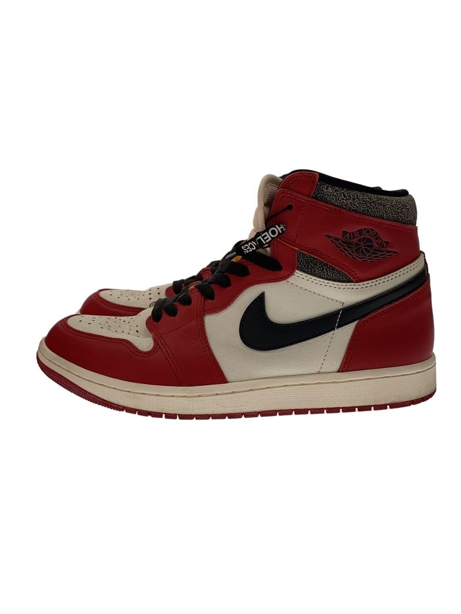 【中古】NIKE◆AIR JORDAN 1 RETRO HIGH OG/28糎/赤いこと/DZ5485-612//【シューズ】