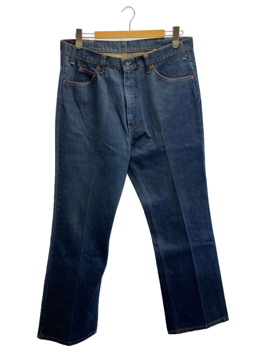 【中古】Levi’s◆80s 517/フレアデニムパンツ/38×32/USA製/オレンジ色溜め桶/紙継ぎ切れ/517 0917【メンズウェア】