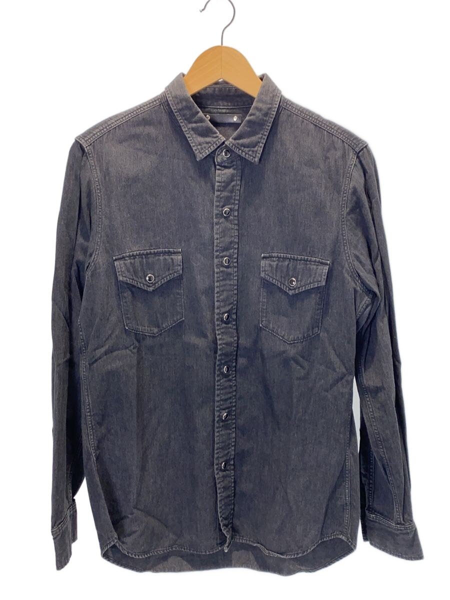 【中古】MINEDENIM◆501 Western SH OWS/長袖プルオーバー/2/綿織物/BLK/WST-501-91-023-5【メンズウェア】