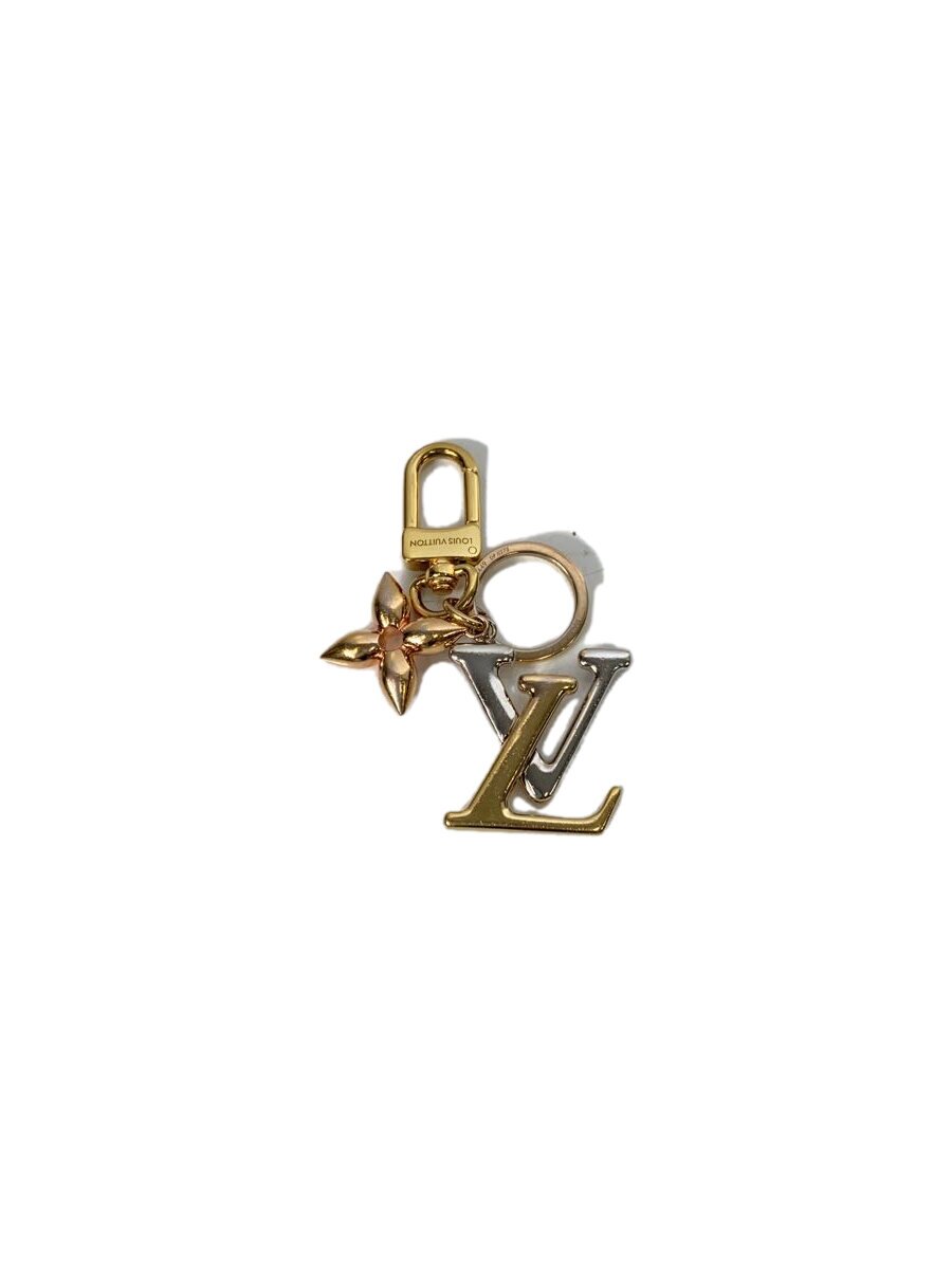 【中古】LOUIS VUITTON◆ポルト・クレ・LVニューウェーブ_GLD/--/GLD/メンズ【服飾雑貨他】|2nd STREET 店