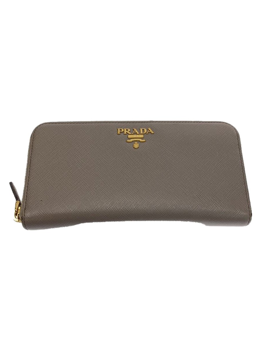【中古】PRADA◆長サイフ/牛革/GRY/レディース【服飾雑貨他】｜2ｎｄ STREET 店