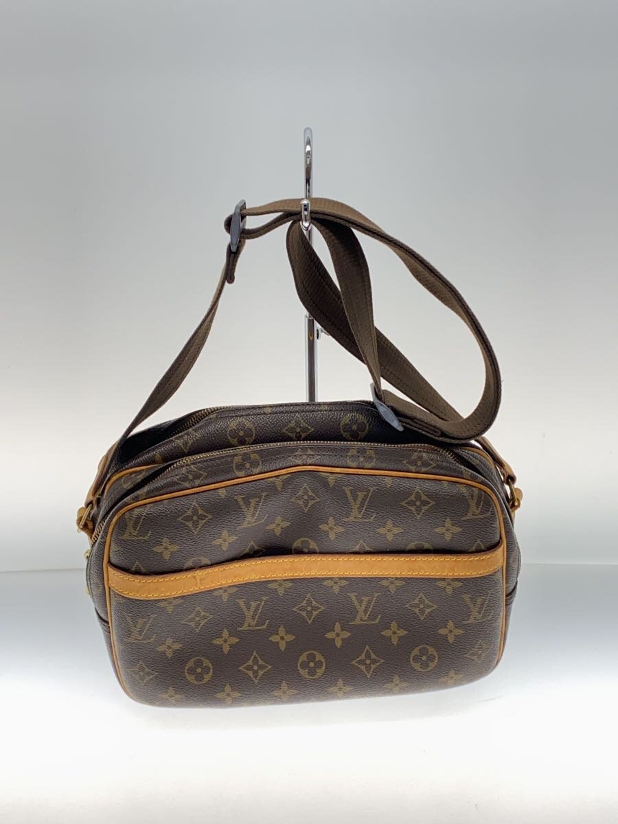 【中古】LOUIS VUITTON◆リポーターPM_モノグラム・キャンバス_BRW/PVC/BRW【バッグ】|2nd STREET 店