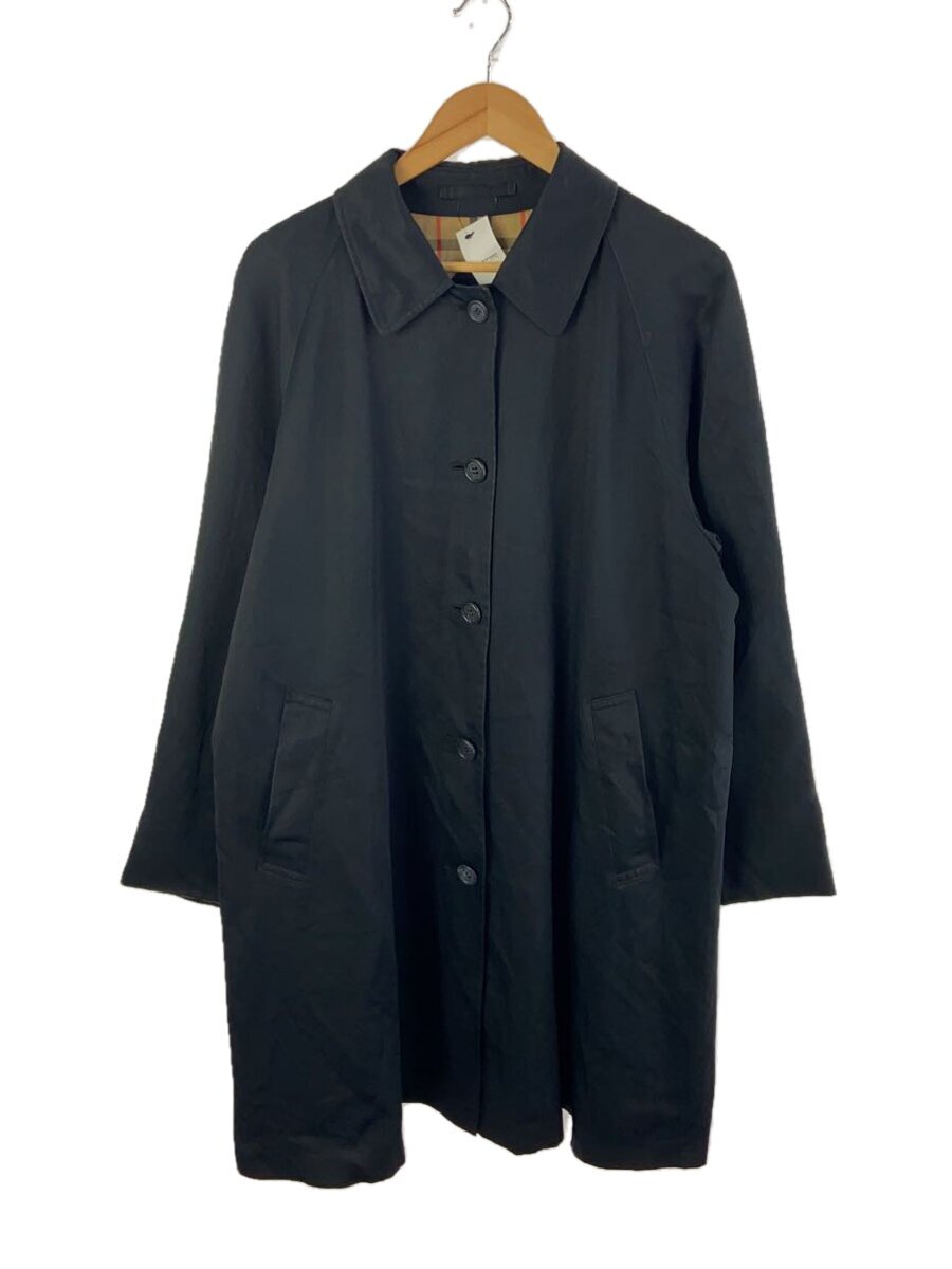 【中古】BURBERRYS◆コート/14/ポリエステル/ブラック/無地/made in usa【レディースウェア】｜2ｎｄ STREET 店