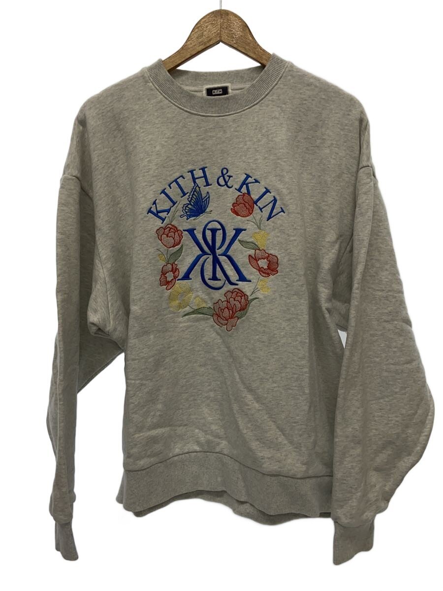 【中古】KITH◆KITH\u0026KIN/汗水/L/綿織物/GRY/24070060004910【メンズウェア】