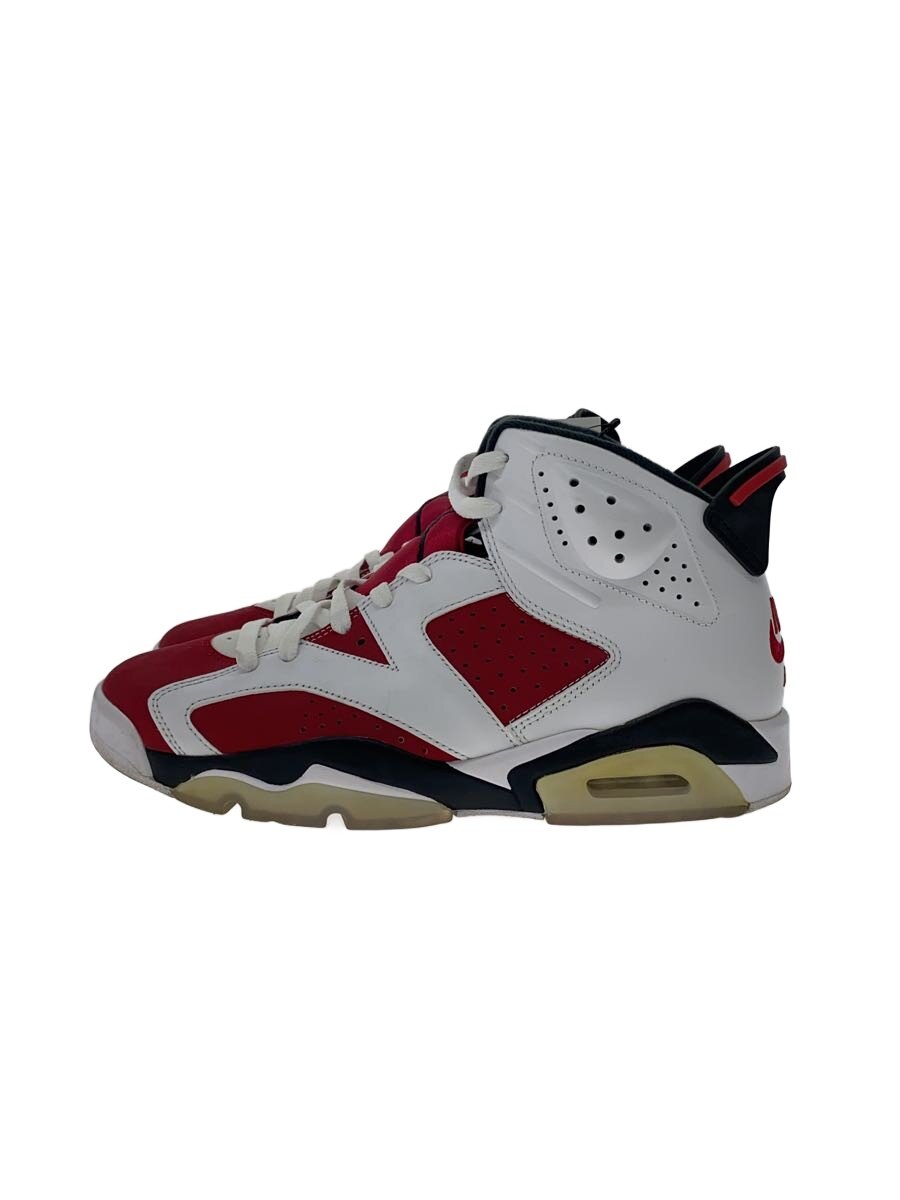 【中古】NIKE◆AIR JORDAN 6 RETRO_エアジョーダン 6 レトロ/27.5珊/白いこと【シューズ】