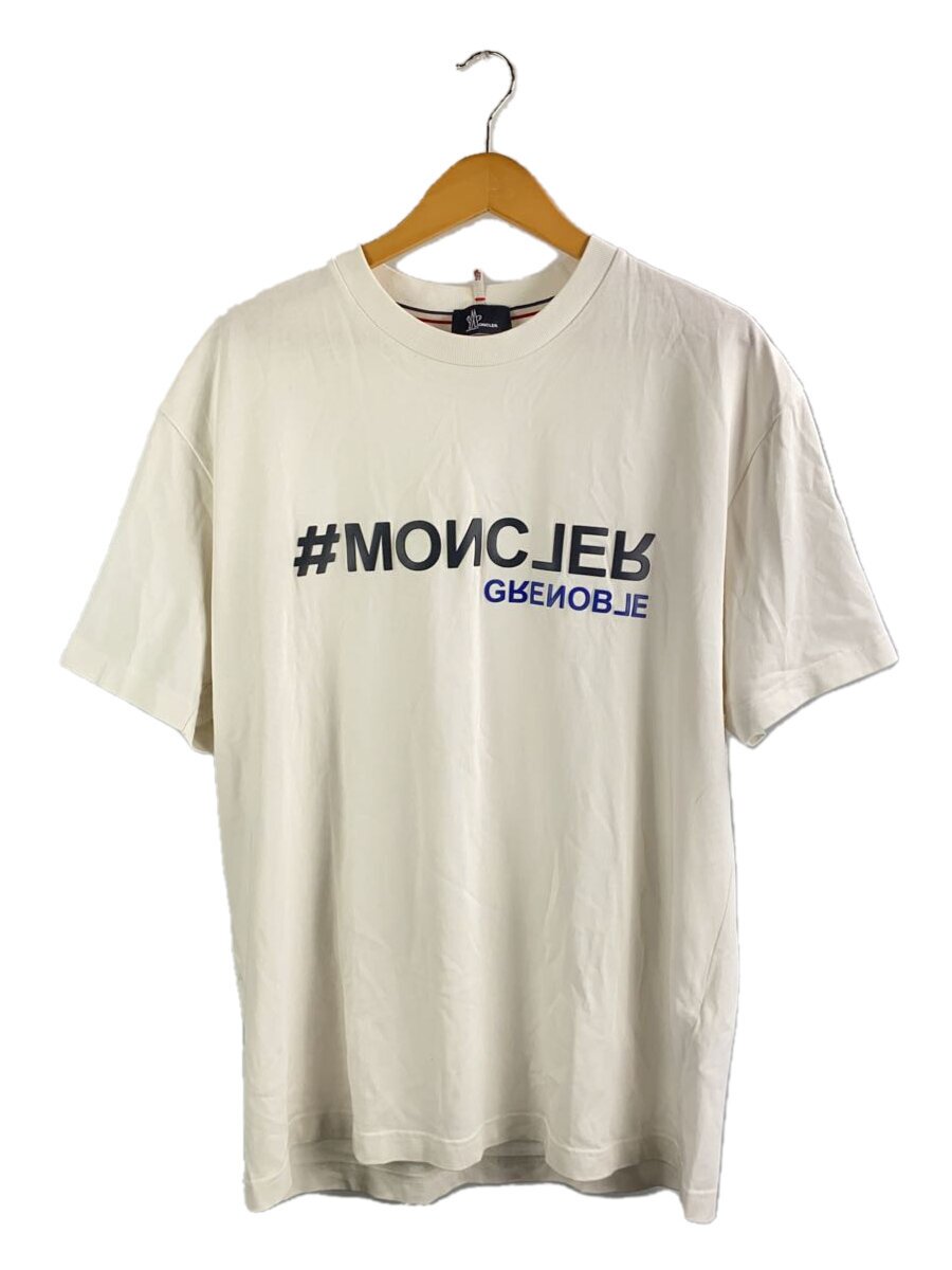 【中古】MONCLER◆MANICA CORTA/プルオーバー/XL/綿織物/WHT/I10978C00005 83927【メンズウェア】