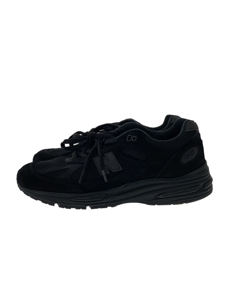 【中古】NEW BALANCE◆U991/黒いこと/US9.5/BLK【シューズ】