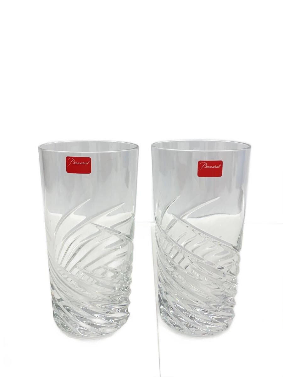【中古】Baccarat◆グラス/2点セット/CLR/スピン【キッチン用品】