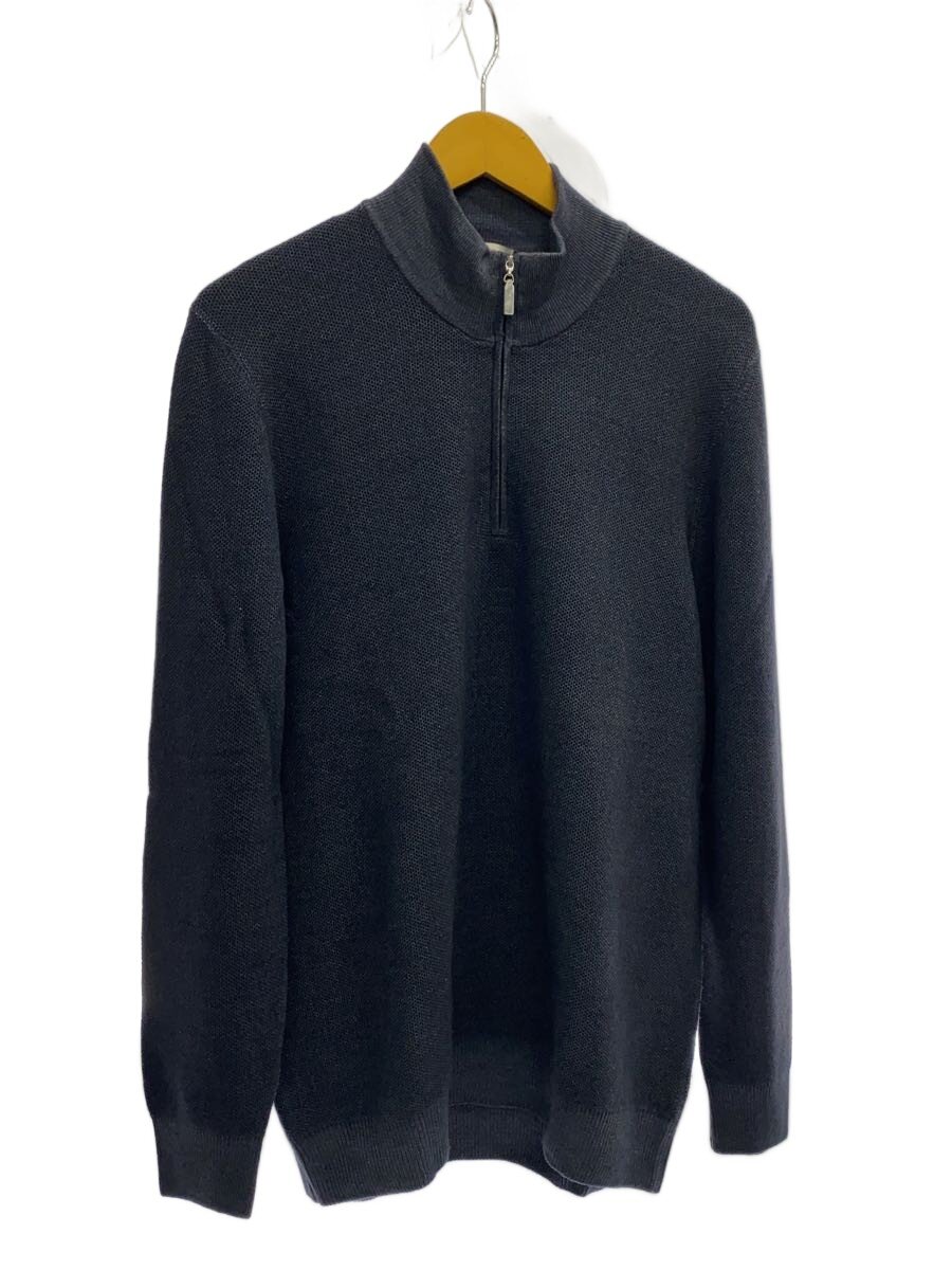 【中古】Gran Sasso◆ハーフジップ/ニット・セーター(薄手)/ウール/GRY/無地/00000144322127//【メンズウェア】|2nd STREET 店