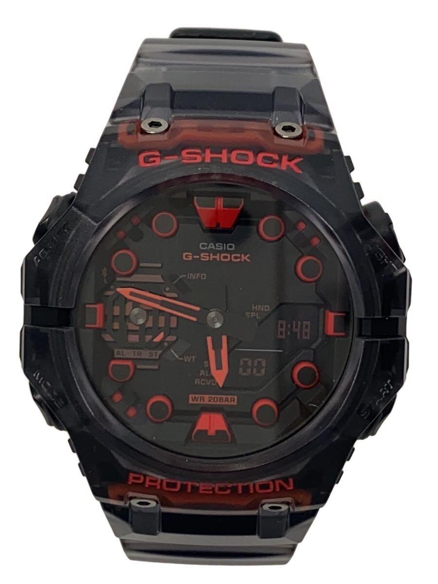 【中古】CASIO◆石英ウオッチ_G-SHOCK/アナログ/黒いこと/黒/【服飾雑貨他】