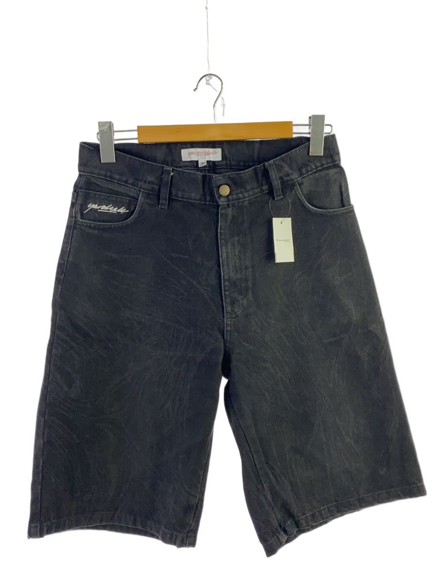 【中古】YARDSALE◆ripper shorts/S/ジーンズ/黒いこと//【メンズウェア】