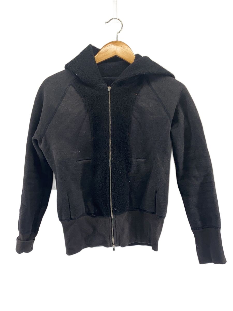 【中古】Y’s◆リバーシブルジップパーカー/3/綿織物/BLK/YP-T99-869【レディース御召しもの】