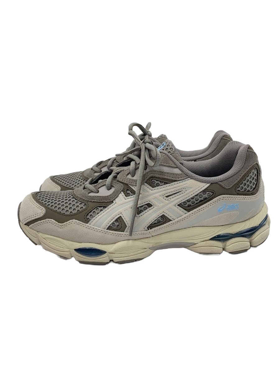 【中古】ASICS◆GEL-NYC STEEPLE GREY/ローカットスニーカー/27.5糎/GRY/フェイクレザー/1203A372【シューズ】