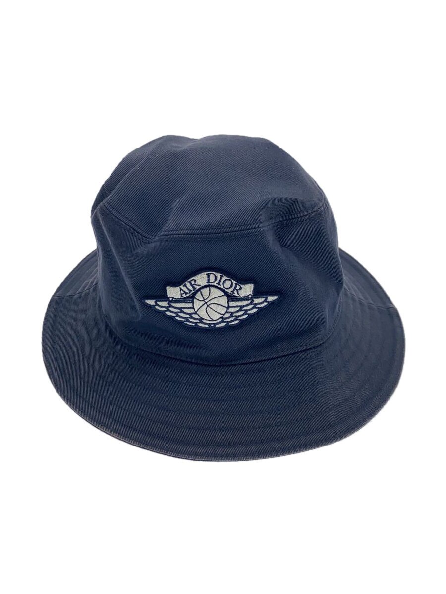 【中古】Dior HOMME◆井戸釣瓶かぶり笠/M/綿織物/NVY/無地/メンズ/033C906E4120【服飾雑貨他】