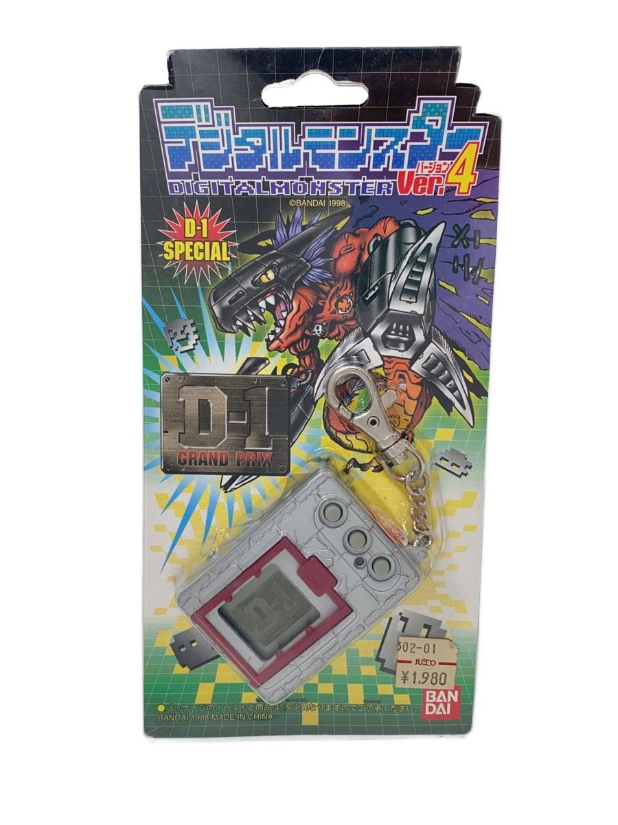 【中古】BANDAI◆LSI/デジタルモンスター VER.4 D-1スペシャル (シルバー/レッド)/デジモン【ホビー】