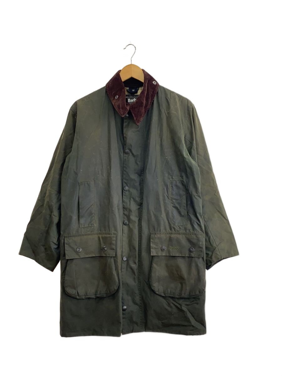 【中古】Barbour◆BORDER JACKET/コート/36/コットン/GRN/MWX0008SG91【メンズウェア】｜2ｎｄ STREET 店