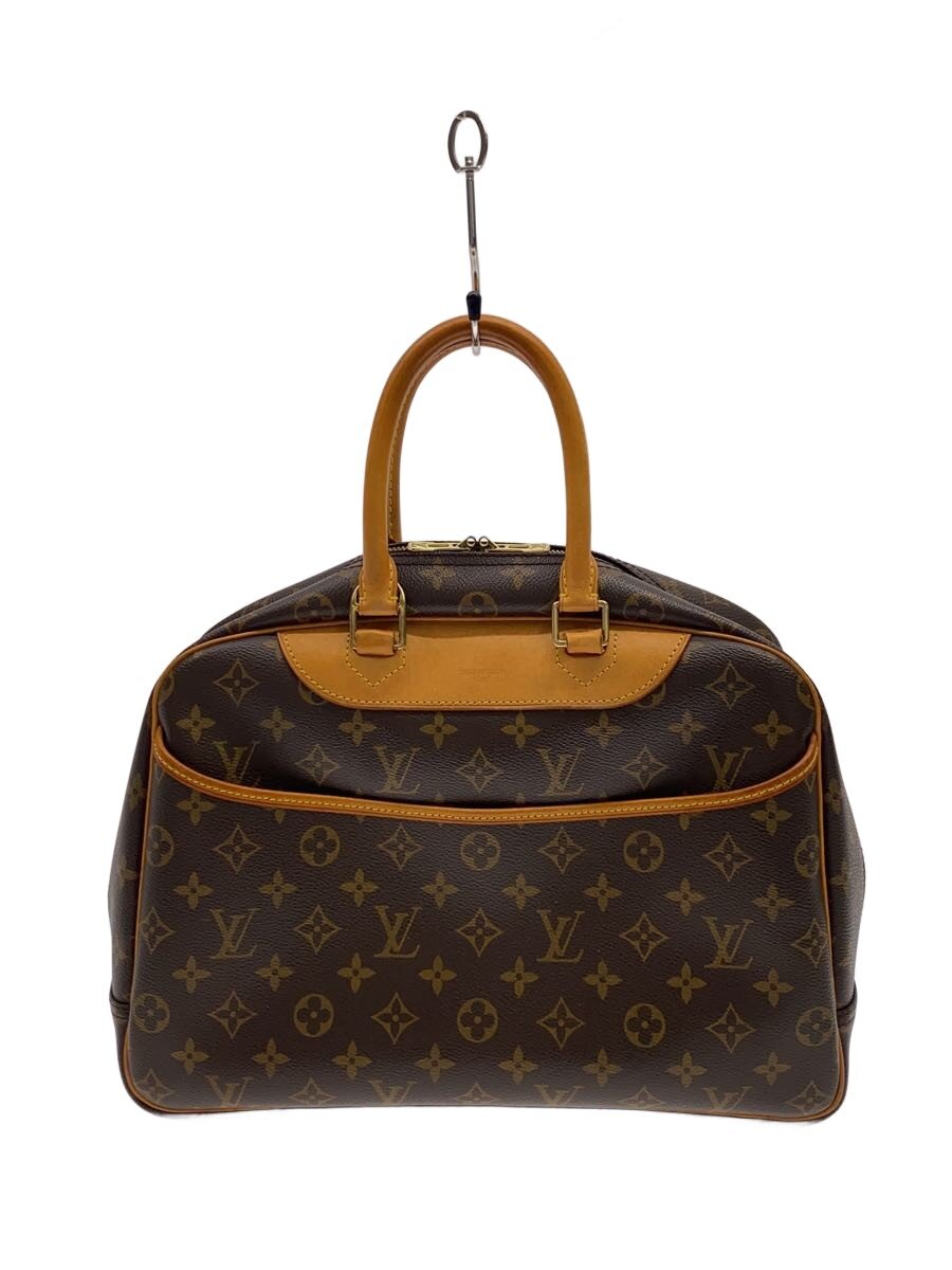 【中古】LOUIS VUITTON◆2)ボーリング・ヴァニティ(ドーヴィル)_モノグラム・キャンバス/PVC/BRW/総柄【バッグ】｜2ｎｄ STREET 店