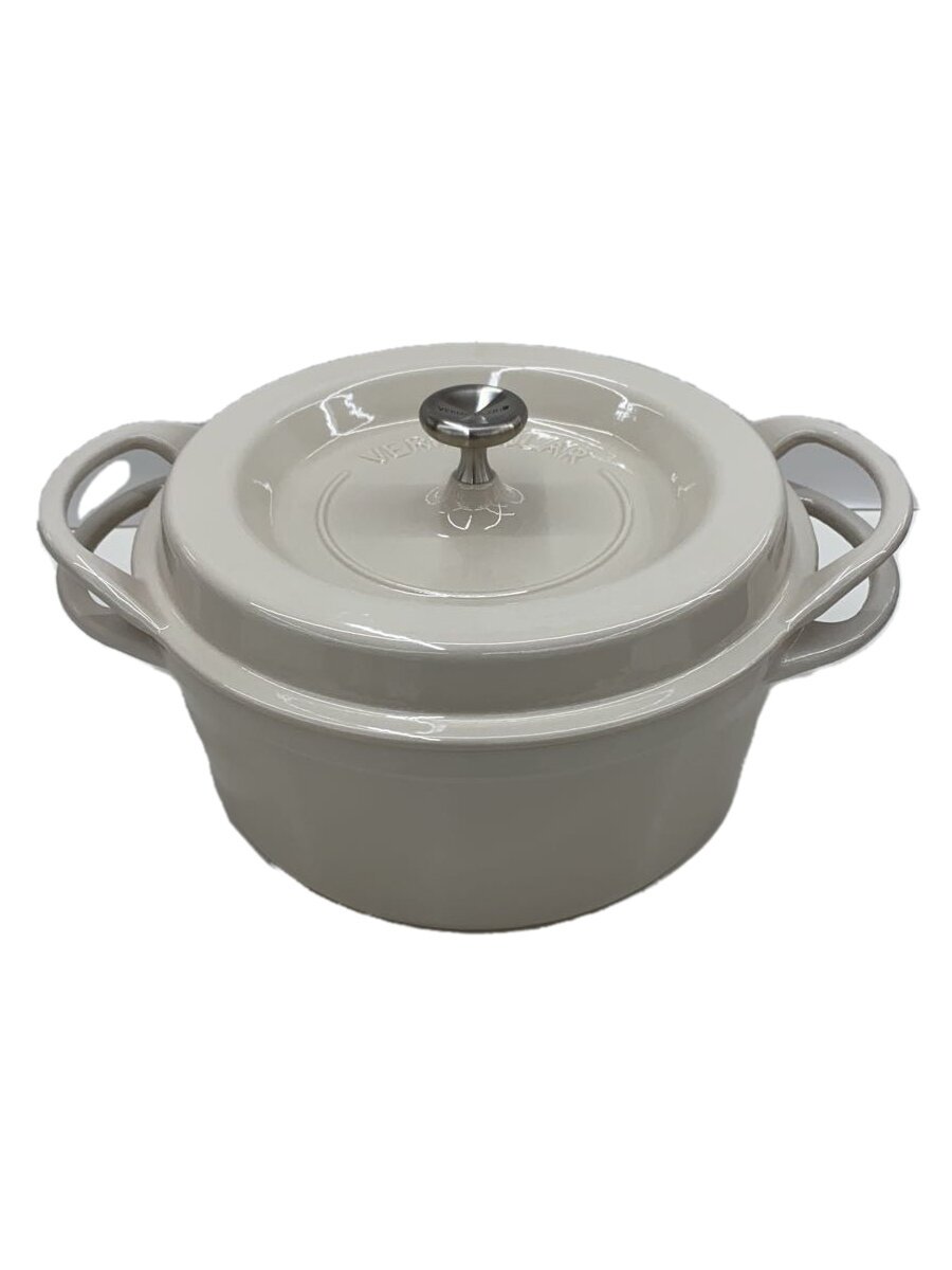 【中古】Vermicular◆鍋/サイズ:22cm/BEG【キッチン用品】
