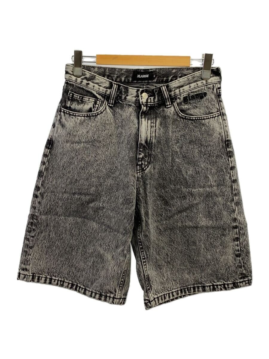 【中古】X-LARGE◆OLD ENGLISH DENIM SHORTS/ショートパンツ/32/コットン/GRY/無地/101251031【メンズウェア】|2nd STREET 店