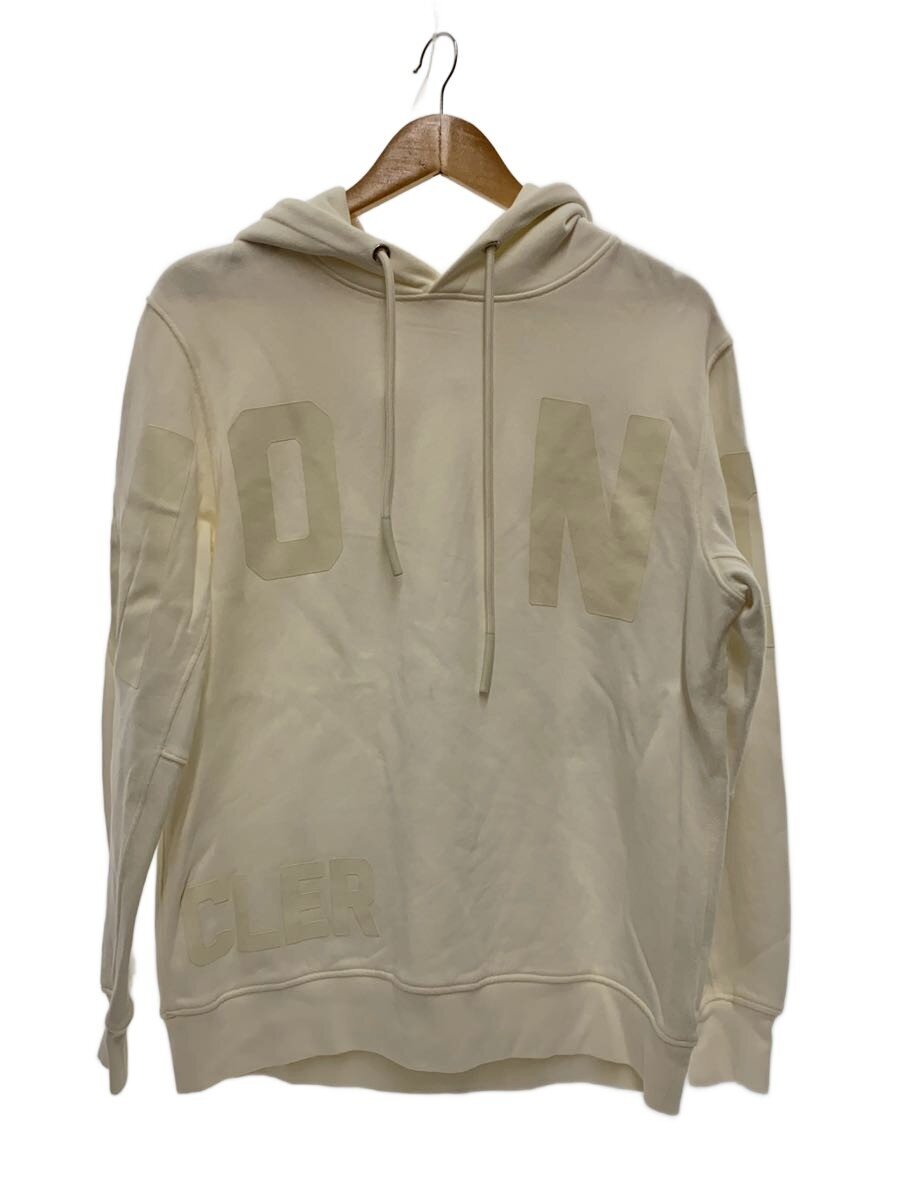 【中古】MONCLER◆22SS/プルオーバーフーディー/S/綿織物/WHT/H10938G00038 809LC【メンズウェア】