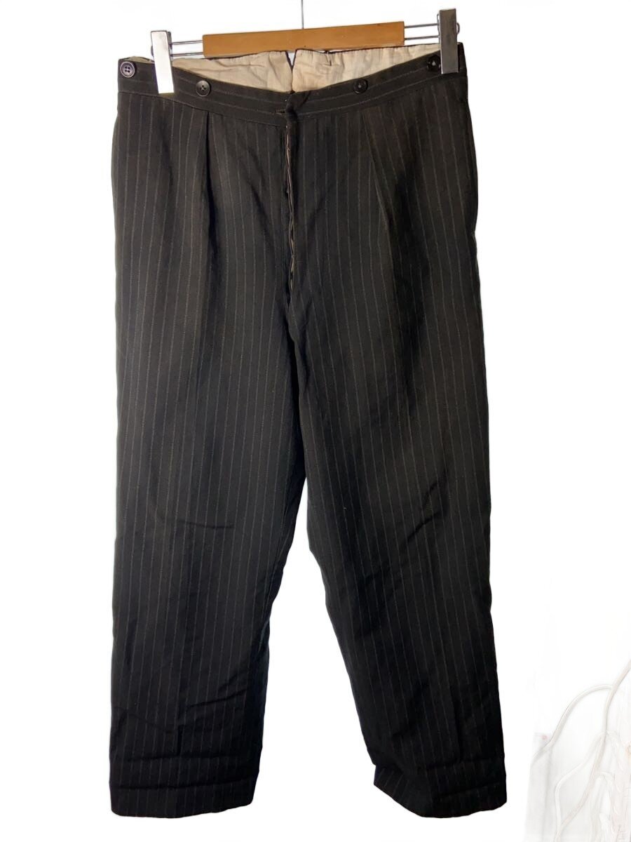 【中古】30s~/シンチバック/ボトム/BLK/ストライプ【メンズウェア】|2nd STREET 店