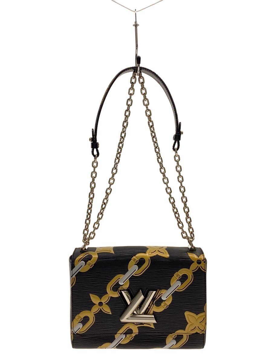 【中古】LOUIS VUITTON◆捻じれMM_エピ/なめし革/BLK【御徒面子】