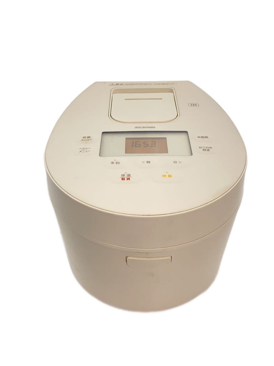 【中古】IRIS OHYAMA◆IH炊飯ジャー/RC-IL50-W【家電・ビジュアル・オーディオ】